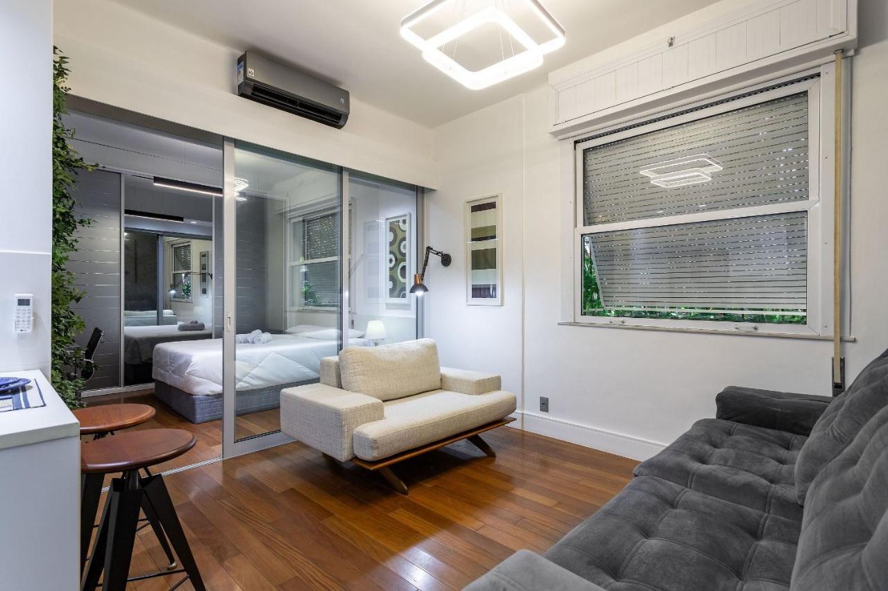 Apt Charmoso Completo Com Ar Condicionado No Leblon Rio de Janeiro Dış mekan fotoğraf