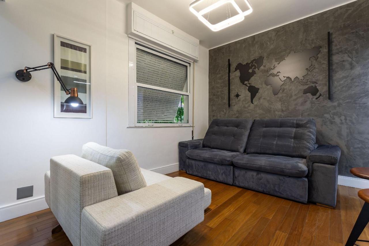 Apt Charmoso Completo Com Ar Condicionado No Leblon Rio de Janeiro Dış mekan fotoğraf
