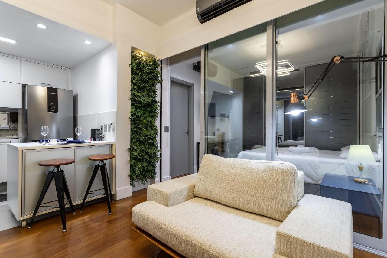 Apt Charmoso Completo Com Ar Condicionado No Leblon Rio de Janeiro Dış mekan fotoğraf
